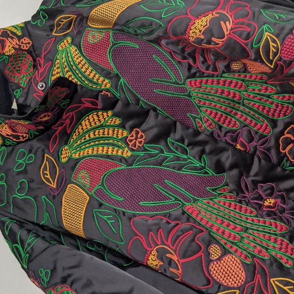 FARM Rio Black Embroidered Kimono - Picture 5 of 8